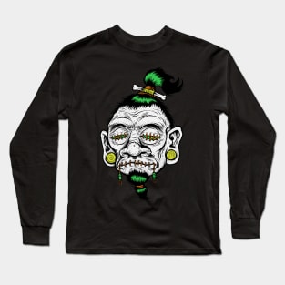 SHRUNKEN HEAD Long Sleeve T-Shirt